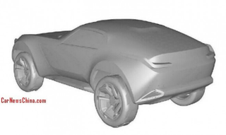 Illustration for article titled Chinese Off-Road Sports Car Concept Looks Like A Sweet Hot Wheels Toy